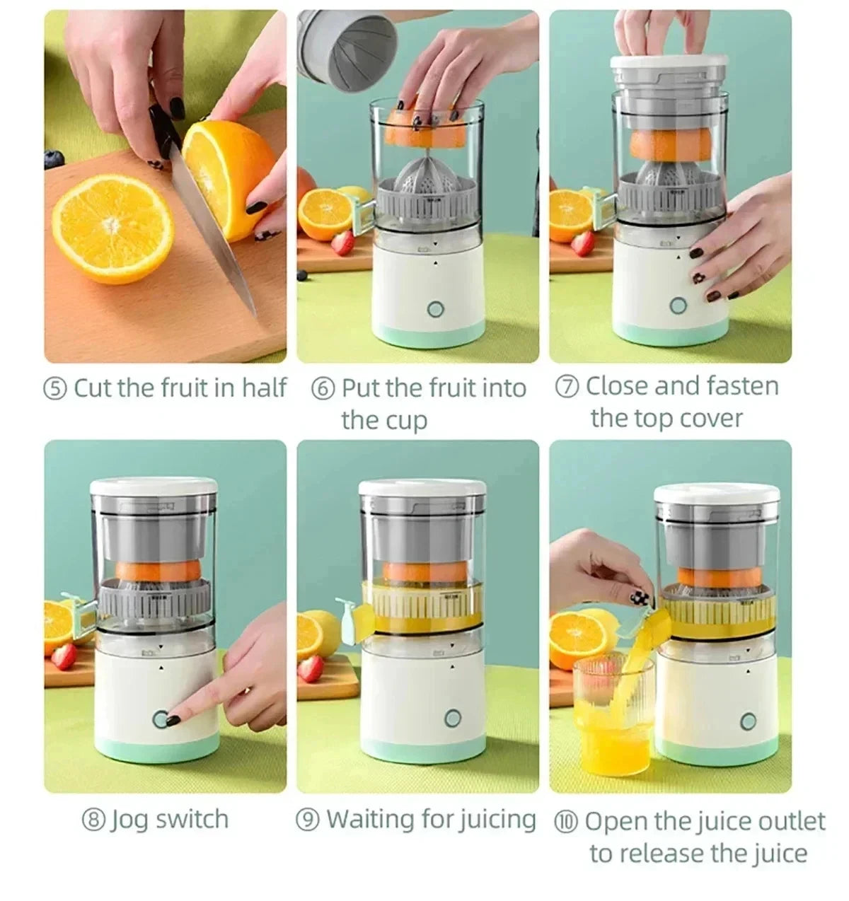 FreshLio USB Citrus Juicer Cup
