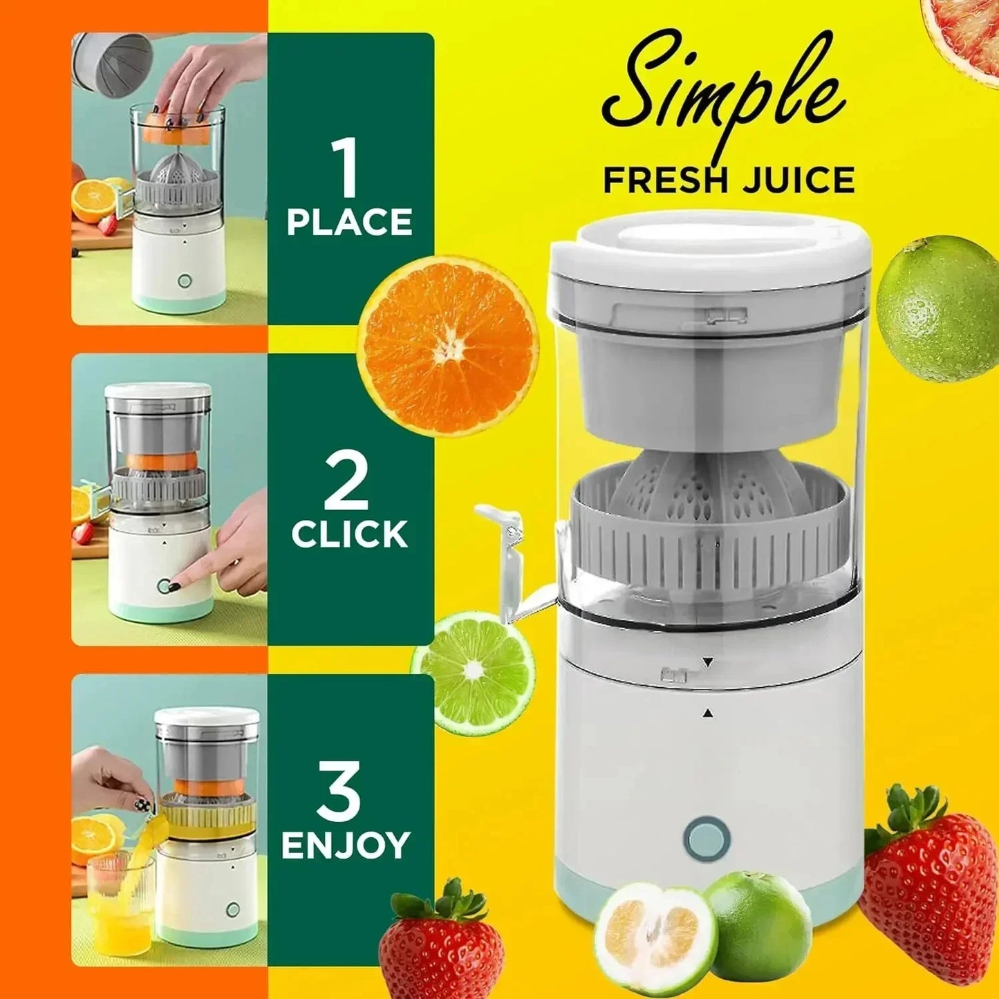 FreshLio USB Citrus Juicer Cup
