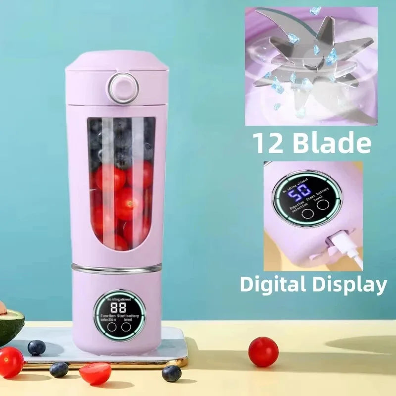 FreshLio 12-Blade Smoothie Blender